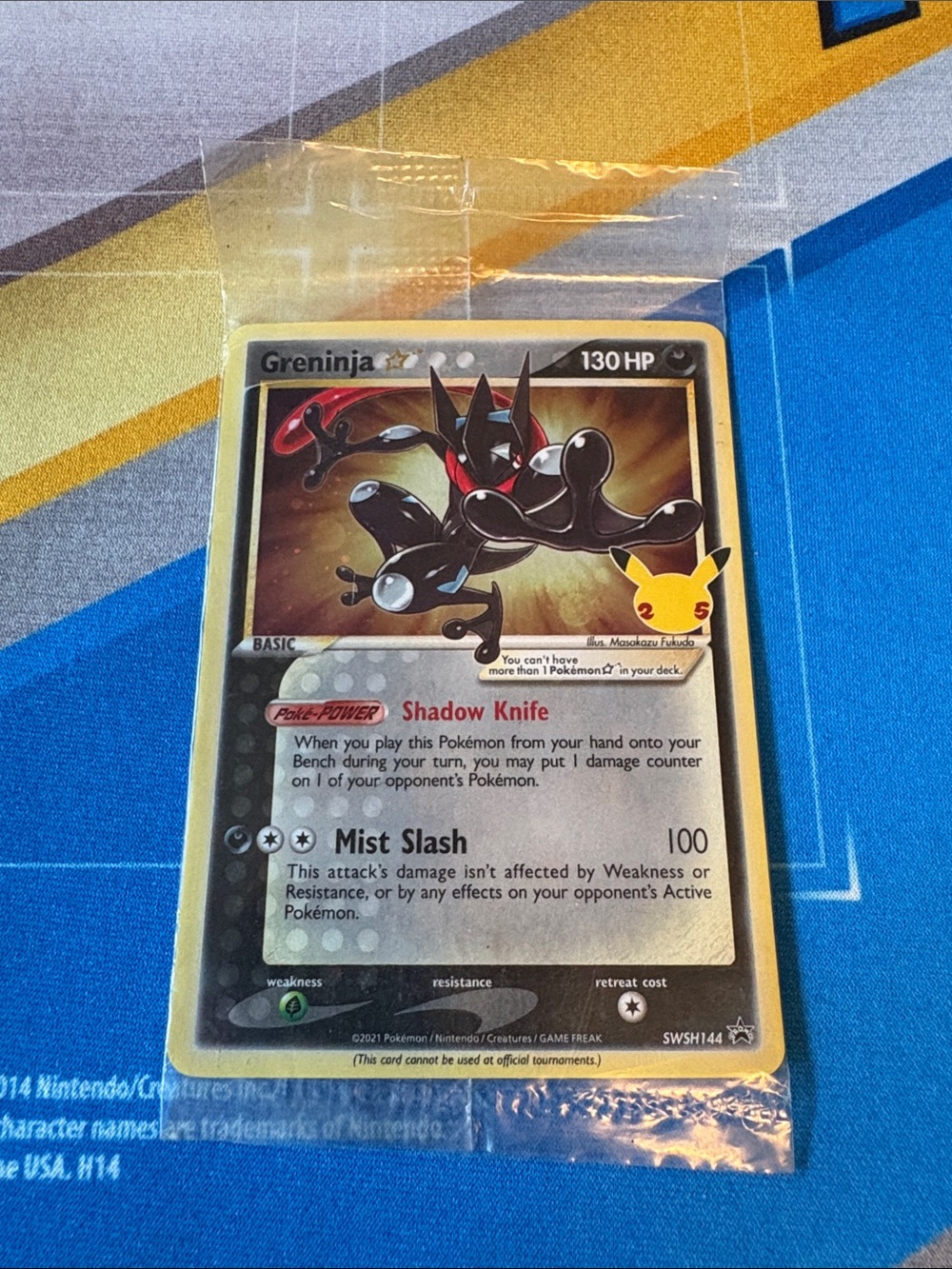 Greninja swsh144 25th Anniversary Celebration Pokémon TCG sealed